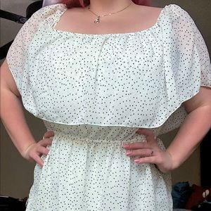 WDNY Ruffle Midi Dress (Hits mid calf)